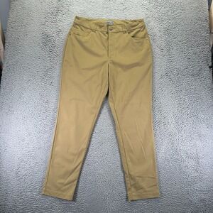 Vrst Pant Men 36x32 Brown Cotton Windbreaker Tapered Leg Hiking Gorpcore Stretch